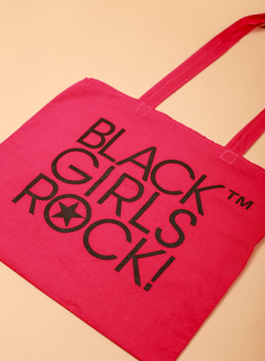 Black Girls Rock Black Logo "Pink" Tote Bag