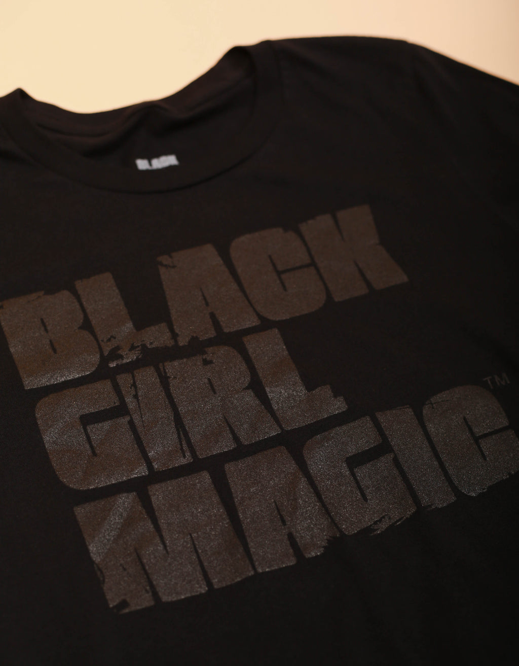 Black Girl Magic Black Logo "Black" Tee