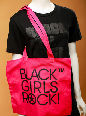 Black Girls Rock Black Logo "Pink" Tote Bag