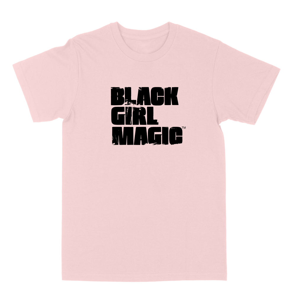 Black Girl Magic Classic Logo "Pink" Tee