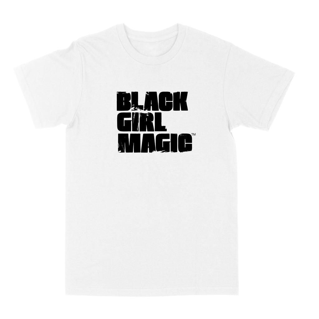 Black Girl Magic Classic Logo "White" Tee