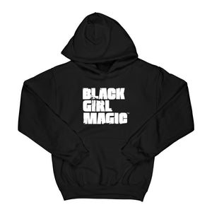 Black Girl Magic Classic Logo "Black" Hoodie