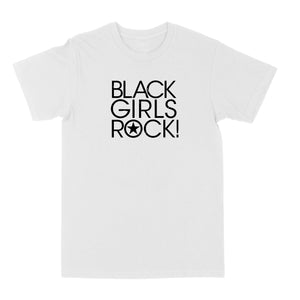 Black Girls Rock Classic Logo "White" Tee