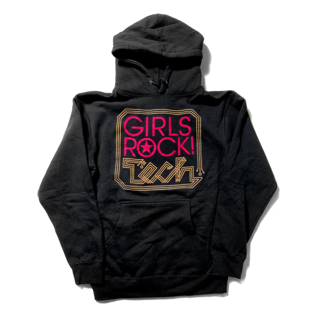 Girls Rock Tech "Black" Hoodie