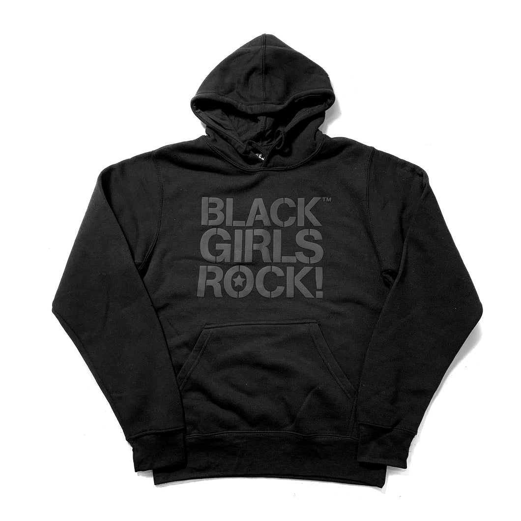 Black Girls Rock Stencil Black Logo  