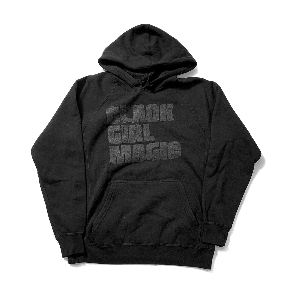 Black Girl Magic Black Logo "Black" Hoodie